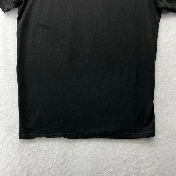 Polaroid T-Shirt Men's Sz L Black Rainbow Square Crew Neck Short Sleeve Pullover - Picture 8 of 11
